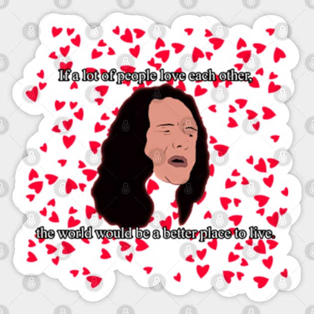 The Room - Wiseau's Wise Words Sticker by Barnyardy